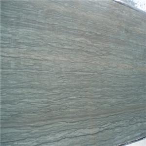 Green wooden marble