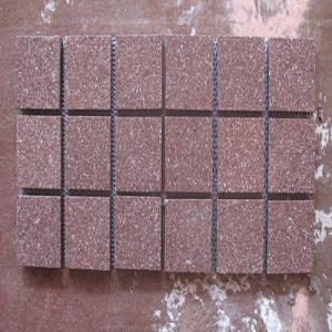 Red Porphyry flamed