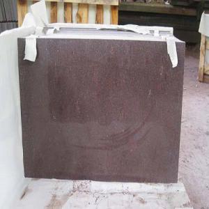 Redporphyry polished tiles