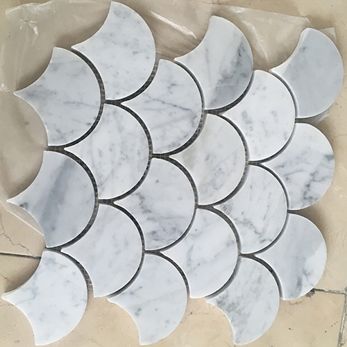 Carrara white mosaic CA009.jpg