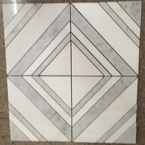 Carrara white mosaic CA0011.jpg