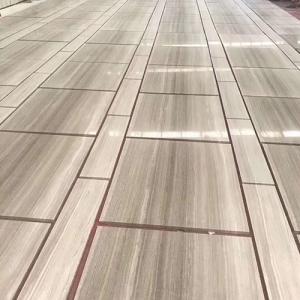 White wood tile